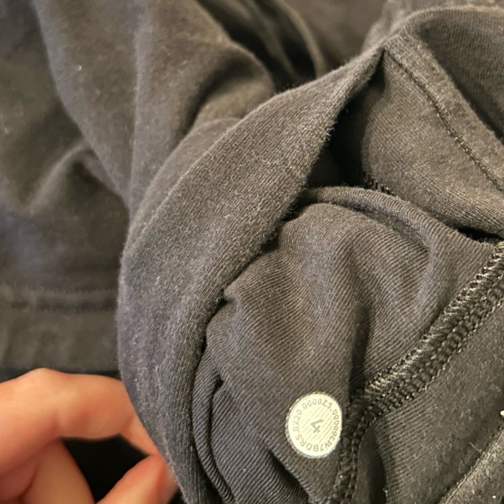 Lululemon Inner Glow Black High Rise Shorts - Picture 5 of 5